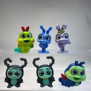 Disney Pixar A BUG'S LIFE Flik Princess Atta Tuck Roll Heimlich Series 9 Lot of6